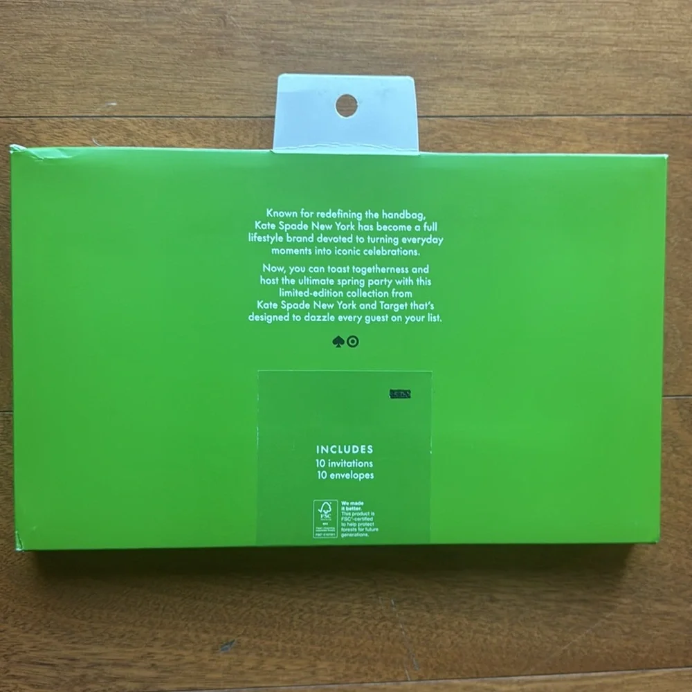 Kate Spade X Target Party Invitations